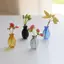 {BUDDI} Bình thủy tinh Mini nam châm tủ lạnh Chậu cây cảnh vi mô 3D độc đáo cho tủ lạnh Văn phòng từ tính Trang trí nhà bếp {buddingenergy}