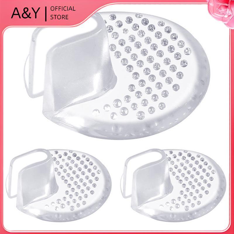 A & Y Silicone Flip Gel Đệm Miếng Lót Nhỏ Chấm Tròn Chống Trượt Flip-flops GEL Chống Trơn Trượt Trong Suốt Giày Chân Trước Miếng Dán Bảo Vệ Ngón Chân.