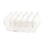 Giá để đồ Acrylic Giá đựng đồ trang điểm dọc trong suốt Hoàn hảo để đựng phấn mắt và các loại mỹ phẩm nhỏ khác