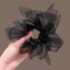 MAUROPOLI Phong Cách Hàn Quốc Siêu Cổ Tích Gạc Nơ Nơ Scrunchy Dây Buộc Tóc Đuôi Ngựa Bóng Băng Đô