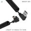 Cáp cuộn USB Mini Nam sang Trái Cáp đồng bộ hóa & sạc USB A Nam Thích hợp cho thiết bị mở rộng