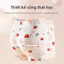 Bộ 5 món Đồ lót bé gái mùa hè, sử dụng vải Cotton co giãn, không cảm giác thân thiện với da, thiết kế bên liền mạch, Slim-Fit nhẹ.