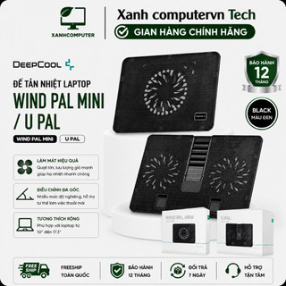 Đế tản nhiệt Laptop Deepcool Wind Pal Mini/ U Pal - Hàng chính hãng