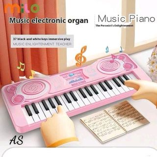 Đàn Piano Điện Tử 37 Phím Cho Trẻ Em Phím Nhạy Âm Thanh To, Nhạc Cụ Đồ Chơi Bé Vui Chơi Và Giải Trí.