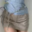 PNPIA- Vintage Nữ Thắt Lưng Nữ Kim Loại Ngôi Sao Pentagram Dây Xích Thắt Lưng sel Thắt Lưng Dây Xích Nữ Trang Trí Cơ Thể Trang Sức