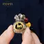 PNPIA- Vintage Cuproniel Ví Hợp Kim Móc Chìa Khóa Nam May Mắn Xe Móc Khóa Nữ Bapa Quyến Rũ Luy Trang Sức