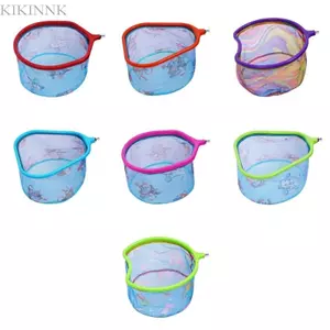 KIKIN Trẻ Em Lưới Câu Cá Kính Thiên Văn Thanh Inox Tay Cầm Di Động Có Thể Gập Lại