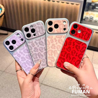 Ốp Điện Thoại Da PU In Da Báo Sang Trọng Cho Tecno Spark 50 40 40C 20 20C 10 10C Pro Plus 9 8C 6 Go 3 2 2S 1S 2025 2024 2022 2021 5G 4G Vỏ Mềm Cặp Đôi Đơn Giản Chống Rơi