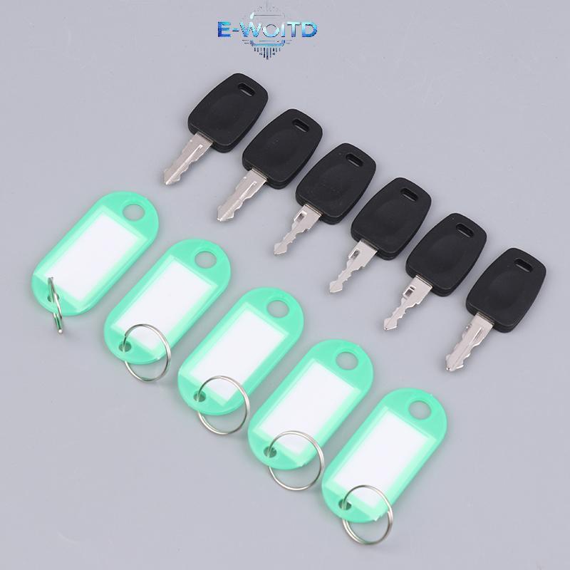 E-WOITD 2 Chiếc 007 Key 002 Key Master Vali Lo Keyspatible Với TSA Hành Lý Mật Khẩu Los E-WOITD