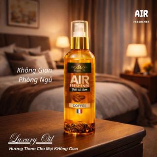 Nước Xịt Khử Mùi Nội Thất Ô tô Tạo Thơm Hương COFFEE - Luxury OiL AIR FRESHENER 250ml - Mvn Auto
