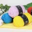 Sợi Bốn Dây Sữa Cotton Dệt Tay Yi Cotton 4 Dây Sợi Dày 70 Màu Số Chính Xác Yi Cotton 9LBC