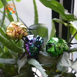 CANAMEK 1 Mảnh Scarab Beetle Trẻ Em Nhựa Động Vật Đồ Chơi Wind Up Beetle Bionic Đồ Chơi Sáng Tạo Prankster Hoạt Hình Côn Trùng Mô Hình CSF