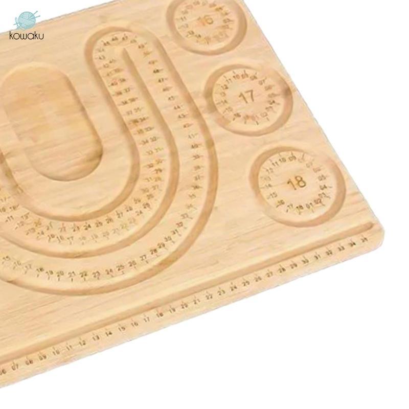Bảng đo trang sức bằng gỗ cho sở thích, dây chuyền và vòng tay DIY