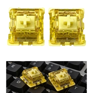 MOON 10 30 50 100 Chiếc Công Tắc Bàn Phím Tuyến Tính Màu Vàng Yên Tĩnh Tuổi Thọ Dài Tuyến Tính Xúc Giác