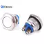 Công tắc nút nhấn kim loại 16mm KHÔNG Đặt lại tạm thời Công tắc nút nhấn tự đặt lại Đẹp