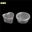 10 Cái / lốc Nhựa Màu Nhựa Hộp Đựng Trong Suốt Keo Putty Bọt Bóng Hộp Bảo Quản Slime Bảo Quản Đẹp