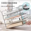 Trong Suốt Trong Suốt Để Bàn Tập Tin Vuông Kệ Quản Lý Sách Văn Phòng Acrylic a4 Giấy Hộp Bốn Lưới 5.31 NBJQ