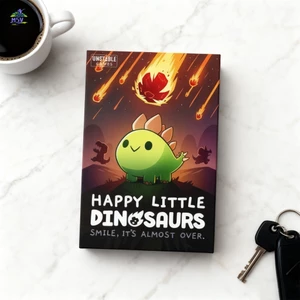 Happy Little Dinosaurs Card Game Vui Nhộn Thẻ Gia Đình Trò Chơi Cho 2-6 Người Chơi Chiến Thuật Và May Mắn Board Game Cho Trẻ Em Từ 8 tuổi trở lên