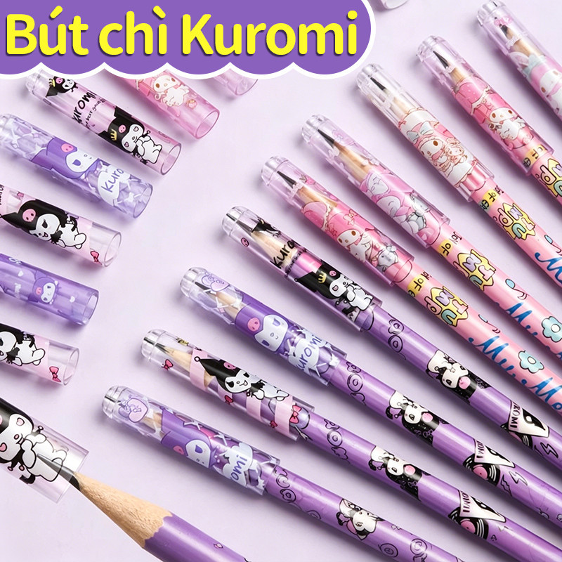Nắp bút chì hoạt hình dễ thương bảo vệ ngòi chì chống gãy chống bẩn cho học sinh tiện lợi