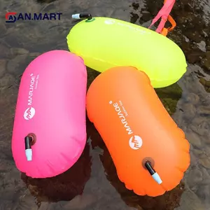 AN.MART 1 Phao Bơi PVC An Toàn Không Khí Khô Kéo Túi Phao Tín Hiệu Bơm Hơi Trôi Túi VN