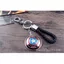 Móc khóa Captain Shield Móc khóa chìa khóa xe Mặt dây chuyền xoay Captain Shield Móc khóa xoay 260501