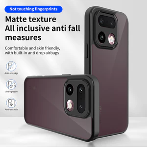 Ốp Lưng Cho Realme 16 Pro Plus 16Pro + Realme16Pro Realme16Pro + 5G Ốp Điện Thoại Acrylic Màu Đen Mờ Bảo Vệ Chống Sốc Ốp Lưng Ốp Lưng Ốp Lưng