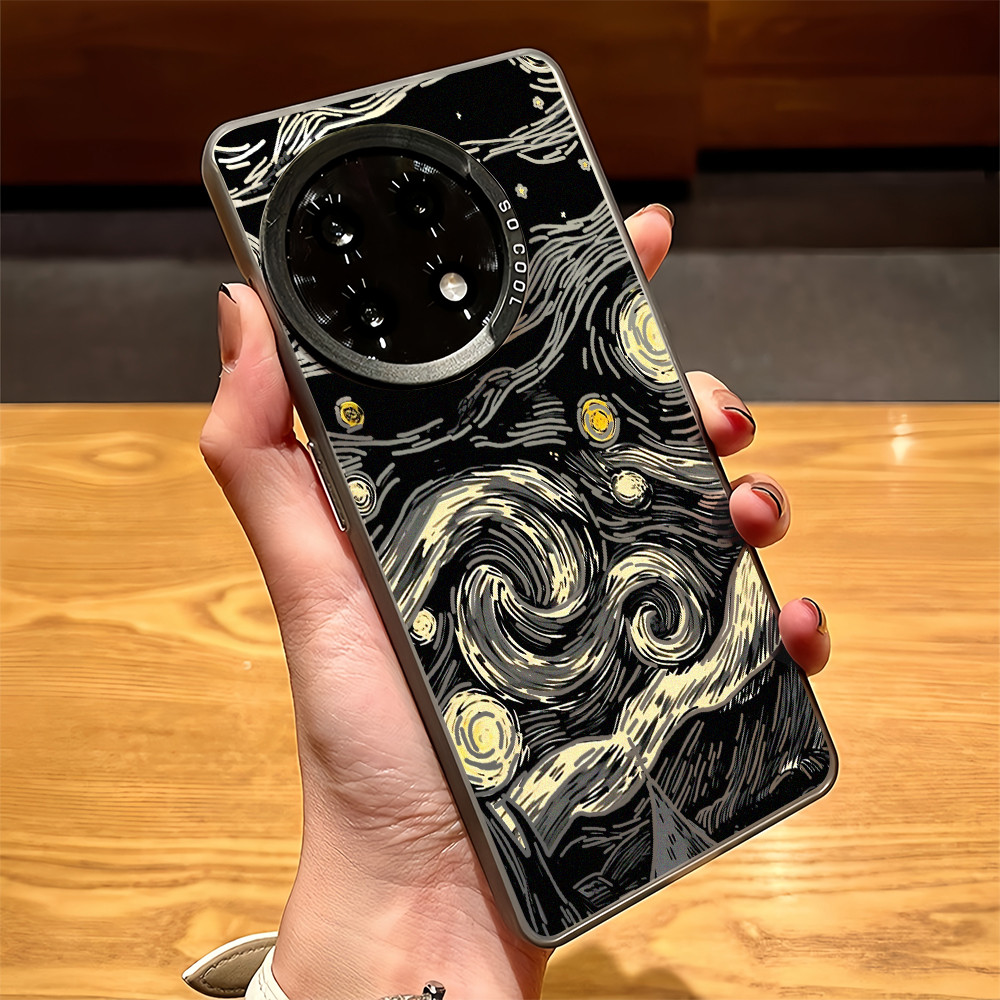 Dành Cho OnePlus 15 13 13T 13R Ace 6 6T / Ace 5 Pro Nord 5 Ace 3 / 2 2V “Bầu Trời Đầy Sao ” Vỏ Điện Thoại / Micro Mờ / Lưng Mềm Mại / 1 + 12 / 11 Vỏ Chống Sốc