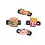 Cheenm Food Series Hamburger Tennis Raet Pizza Cookie Bánh Mì Donut Hình Sho Hấp Thụ Silicone Tennis Vợt Giảm Chấn VN