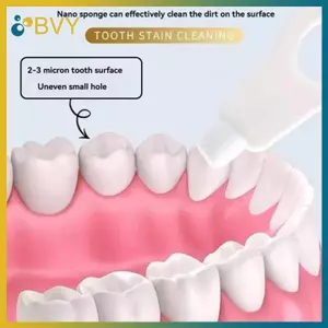 Bộ bàn chải đánh răng làm sạch răng dành cho người lớn BVY 3 / 6 chiếc Loại bỏ răng và mảng bám cho răng trắng trong suốt.