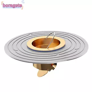 Bộ lọc bồn rửa BORAGETE, Ngăn chặn dòng chảy ngược có thể tháo rời Sàn vòi hoa sen, Chống mùi bền bỉ Đa năng Thoát nước sàn Đồ dùng phòng tắm