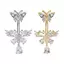 ECK Thời Trang Bướm Rốn Nhẫn Dành Cho Nữ Cô Gái Tinh Tế Zircon Pha Lê Bụng Nút Nhẫn Gợi Cảm Bụng Xuyên Cơ Thể Trang Sức Quà Tặng HOT