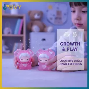 BVY Baobao Cung Hoàng Đạo PET Series Hộp Mù Nhân Vật Hành Động Mini Đồ Chơi Sưu Tập Quà Tặng Trang Trí Nhà Cửa Trang Trí Máy Tính Để Bàn.