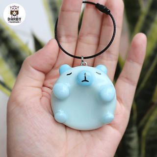 (Worry Stone LOẠI CAO CẤP) Chuột Capybara Thư Giãn - Móc khóa đồ chơi giảm căng thẳng, lo lắng