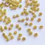 AqToCna Số Lượng Lớn 10 Chiếc 7 Mm Hoa Vàng Stamen Hợp Kim Flatba Tôn Trang DIY Bông Tai Phần Phát Hiện Phụ Kiện Trang Sức AqToCna