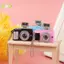 Máy Ảnh Kỹ Thuật Số Mini Model 1: 12 Nhà Búp Bê Camera LED Flash Móc Khóa Trang Trí Đồ Chơi Đẹp