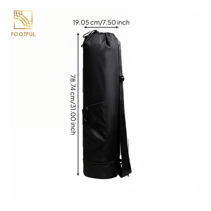 Polyester Thiết Bị Tập Yoga Carrier Dung Tích Lớn Thảm Tập Thể Dục Túi Bảo Quản Đeo Ngang Cho Lớp Studio