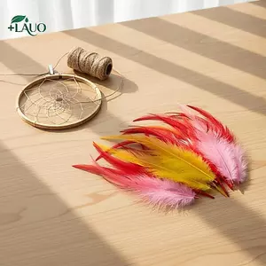 Springevenstar 50 Chiếc Chien Gà Trống Lông 7-15cm Hoàn Hảo Cho DIY Váy Cưới Phụ Kiện Đảng Nhà Thủ Công Springevenstar
