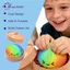 HFTOY Ecpression Đồ chơi giảm căng thẳng Mô phỏng Bun hấp mềm có thể bóp được Mặt cười dễ thương để sử dụng trang trí văn phòng ~