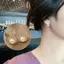 AqToCna Ngọc Trai Đinh Nơ Pha Lê Bông Tai Nữ Bông Tai Nhỏ Cưới Trang Sức Thời Trang AqToCna