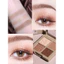 phấn mắt romand bảng phấn mắt phấn mắt colorgram Bảng Phấn Mắt Mini NOVO Trang Điểm Bốn Màu Thấp Bão Hòa Đậu Dán Màu Trang Điểm Mắt Di Động Bảng Nhỏ Hoa Anh Đào Series Trang Điểm