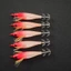 Jig mực PYCOU, Mồi chìm chậm phát sáng 8CM-5.8G, Wobbler Webfoot Gỗ Tôm Ngang Nhân tạo Calamar Octopus Câu cá