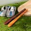 Tre Người Cao Tuổi Giày Gỗ Chắc Chắn Tay Cầm Dài Không Uốn Cong Shoehorn Kemu Sơn Mài Cũ Đa Thông Số Giày Đeo L