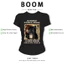 BOOM Áo Baby Tee Nữ Cotton Ôm Body-Áo Thun Ngắn Tay Y2K In Hình PhongCách Mùa Hè, Cổ Tròn Hàng Đầucách hàn quốc phong130