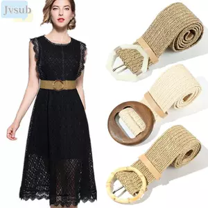 Thắt lưng ống hút JVSUB Khóa gỗ thông thường rộng