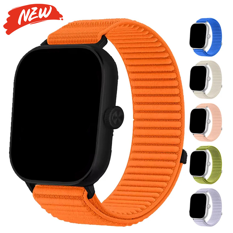 Dây đeo Nylon cho Mi Band 10Pro / 8Pro / 9Pro Vòng đeo tay thay thế đàn hồi thể thao WatchBand Correa cho Redmi Watch 6 5 4 Phụ kiện