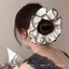 Pháp Quá Khổ Ren Scrunchy Buộc Tóc Xếp Ly Cao Cấp Dây Buộc Tóc Ngọt Ngào Cao Su Dây Buộc Đầu Phụ Kiện Tóc