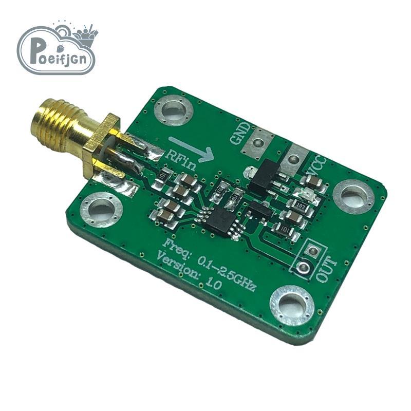 AD8313 Đồng Hồ Đo Công Suất Máy Dò Logic 0.1-2.5 GHz Bảng Máy Dò Biến Đổi Tăng Khuếch Đại Cho Dụng Cụ Điện