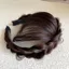 Băng Đô Nữ Không Khí Nổ Tự Nhiên Chưa Chết Ban Handmade Xương Cá Bím Tóc Băng Đô Nữ Cao Đầu Lâu Tiện Dụng Cụ Che Tóc