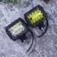 VFZ 12v Đèn LED Địa Hình Điểm Floodbo Làm Việc Thanh Siêu Sáng 6000K Cho Xe SUV 4x4 Thuyền ATV Barra Đèn Pha LED OTE