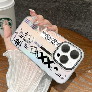 Ốp lưng họa chữ PRINT STREAM và biểu tượng game, vỏ mềm chống trầy cho iPhone Bảo Vệ Camera Cấp iPhone 17/16/15/14/13/12